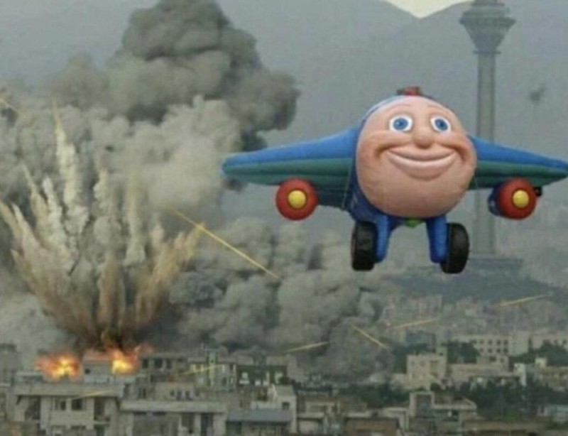 Create meme: meme airplane, airplane Thomas, wanna be