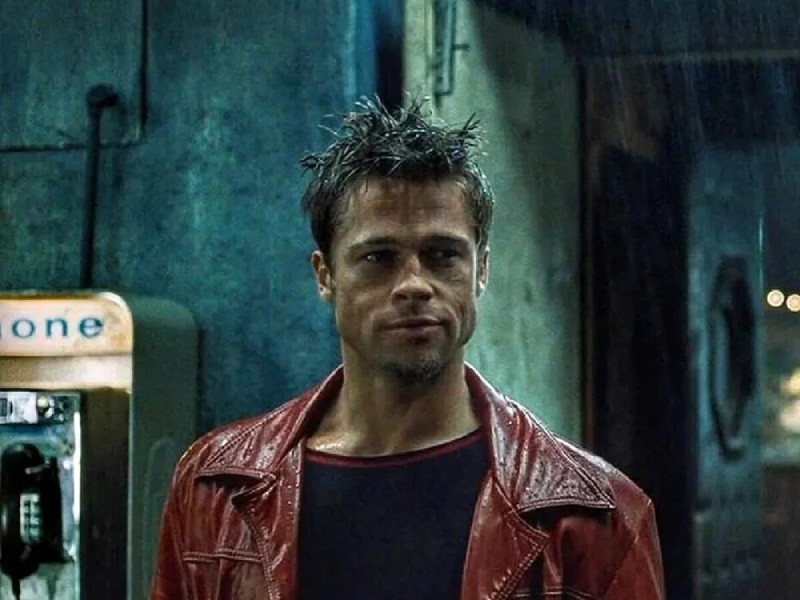 Create meme: fight club Tyler Durden, Tyler Durden , brad pitt fight club