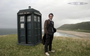 Create meme: Tennant doctor TARDIS, TARDIS tenth, doctor who TARDIS