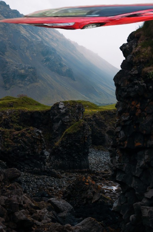 Create meme: Lake Saksun, Faroe Islands, Faroe Islands attractions, the nature of Iceland