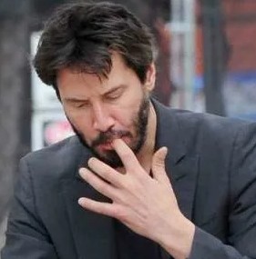 Create meme: sad Keanu Reeves , Keanu Reeves , actor Keanu Reeves 