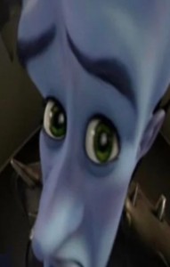 Create meme: megamind