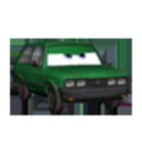 Create meme: Cars 2 hugo Green, Victor Hugo cars, Cars 2 Victor Hugo