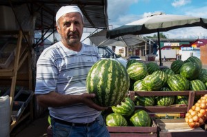 Create meme: watermelon