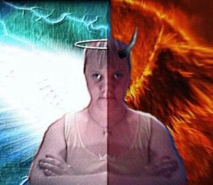 Create meme: man on fire art, in the fire, Phoenix fire