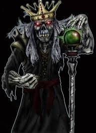 Create meme: Koschei is an immortal lich, Skeleton King Leoric, Undead lich