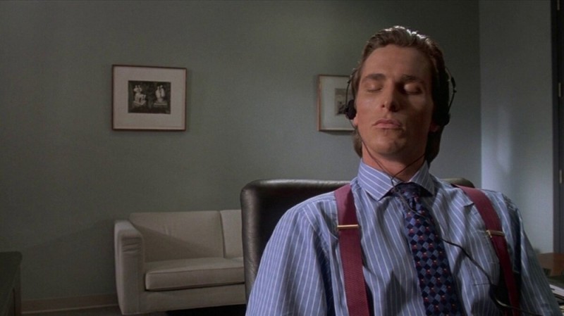 Create meme: Bale Christian, Patrick Bateman Sigma, Patrick Bateman Christian Bale American Psychopath 2000