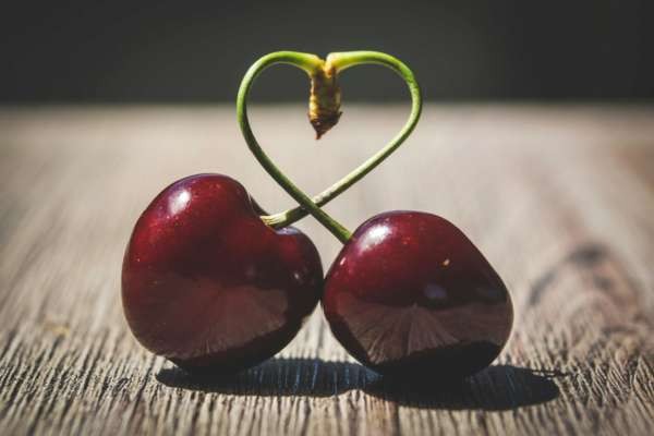 Create meme: cherry, two cherries, Cherry love