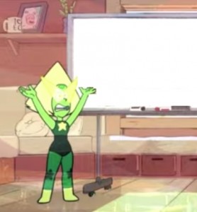 Создать мем: peridot is, танцующая перидот, стивен перидот