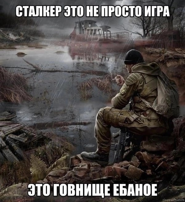 Create meme: stalker zone, stalker kalter art, s.t.a.l.k.e.r.