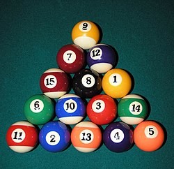 Create meme: billiard balls