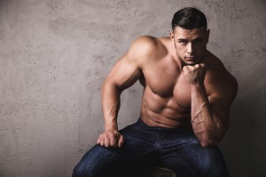 Создать мем: russian bodybuilder model male, накаченные мальчики обои, muscle man