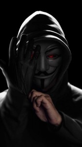 Создать мем: маска хакера на черном фоне, анонимус хакеры, анонимус v вендетта