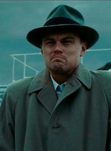 Create meme: shutter island, Leonardo DiCaprio shutter island, meme of Leonardo DiCaprio