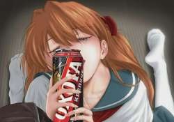 Create meme: anime tyanka with beer, Anime Chan with beer, anime beer