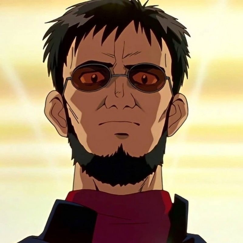 Create meme: gendo ikari evangelion, Gendo Ikari, evangelion Shinji's father