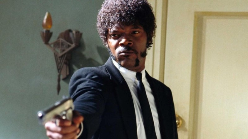 Создать мем: samuel l jackson криминальное чтиво, samuel l, самуэль эль джексон криминальное чтиво