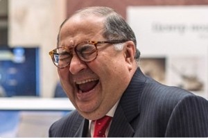 Create meme: Russian billionaires, Alisher Usmanov, Alisher Usmanov laughs