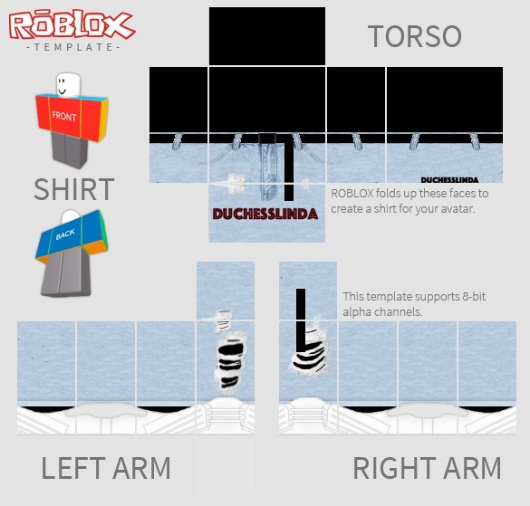 Create meme: layout of clothes for roblox, template for clothes in roblox, layout for clothes in roblox