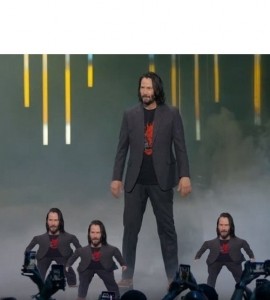 Create meme: Keanu Reeves