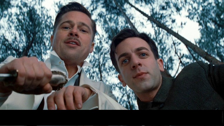 Create meme: Brad Pitt Inglourious Bastards, Inglourious Basterds 2009, Quentin Tarantino pulp fiction