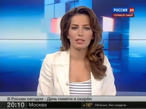 Create meme: Russian leading, lead, presenters Russia