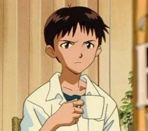 Create meme: Shinji Ikari anime, Shinji, shinji