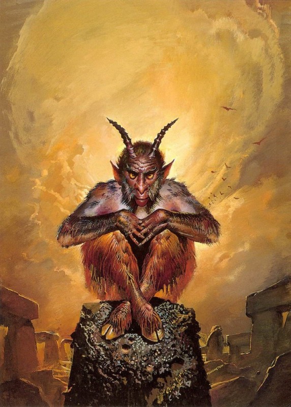 Create meme: Satan , who the hell is, the evil demon