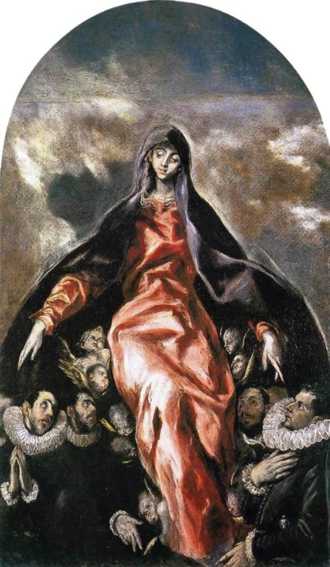 Create meme: El Greco the Immaculate Conception, El Greco paintings, Immaculate Conception of the Virgin Mary El Greco