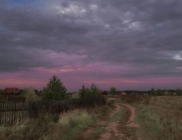 Create meme: evening in the village, morning in the village, rustic landscape