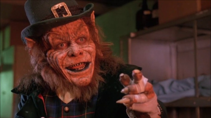 Create meme: Leprechaun 1993, Warwick Davis the Leprechaun, Horror movie leprechaun