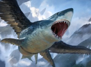 Create meme: carcharodon Megalodon