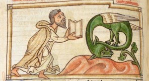 Create meme: bestiary, suffering middle ages, suffering middle ages the dragon