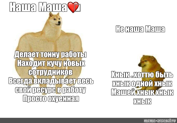 Качок доге мемы