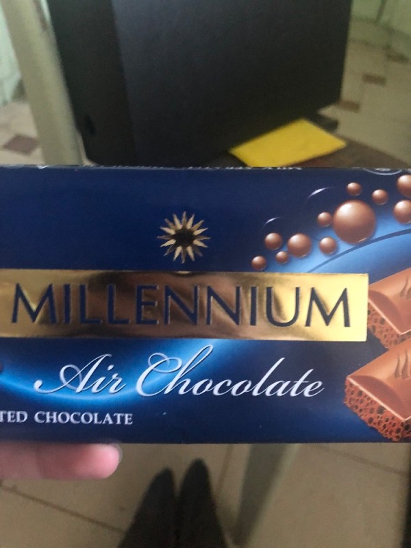 Create meme: millennium chocolate, millennium porous chocolate, millennium chocolate