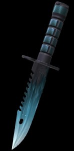 Create meme: a knife bayonet from standoff 2, bayonet knife m 9, bayonet knife M9 gamma wave