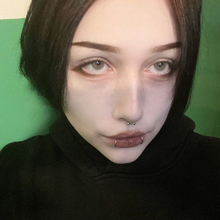 Create meme: makeup , gothic makeup, emo girl