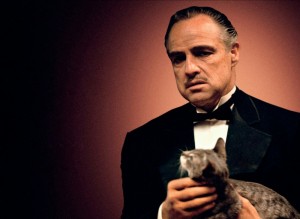 Create meme: don Corleone, the godfather, Vito Corleone