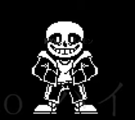 Create meme: sans undertail, sans pixel, sans pixel original