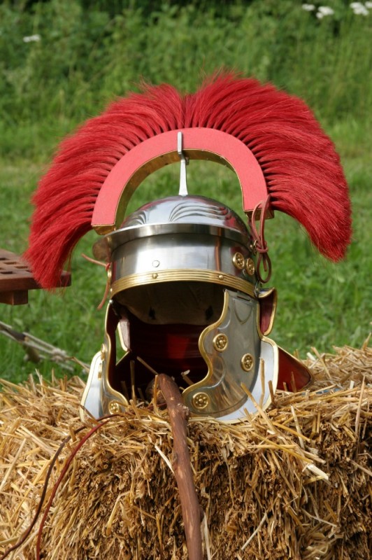 Create meme: helmet of a Roman centurion, helmet of a Roman legionary, Centurion's helmet