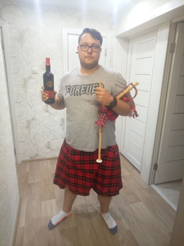 Create meme: Scottish kilt, A Scotsman in a kilt, the scotsman