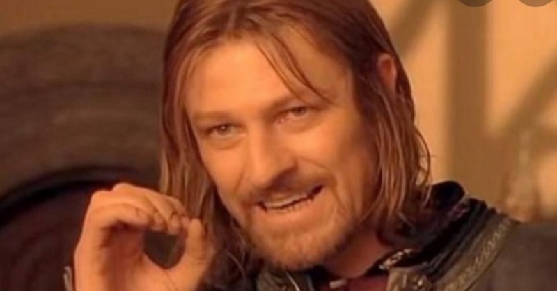 Create meme: Sean bean Boromir meme, Boromir , the Lord of the rings Boromir