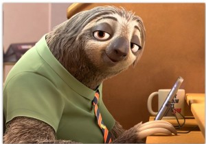 Create meme: cartoon zeropolis, sloth from the movie zeropolis, sloth from zeropolis