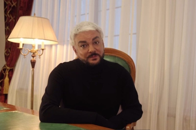 Create meme: Philip , philip kirkorov 2022, Kirkorov cursed the journalist