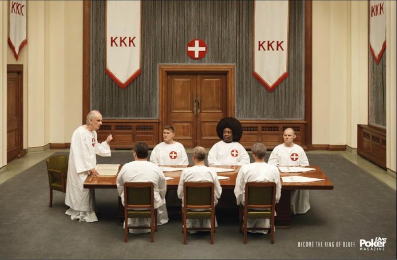 Create meme: ku Klux Klan, chalk Board, poker humor