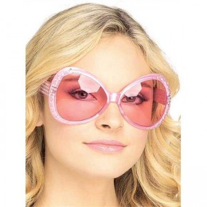 Создать мем: очки розовые, розовые солнцезащитные очки, круглые солнцезащитные очки