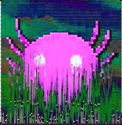 Create meme: jellyfish terraria, medusa pixel, pixel art