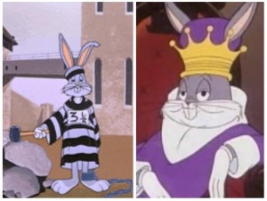 Create meme: bugs Bunny is the king of meme, bugs Bunny king, bugs Bunny