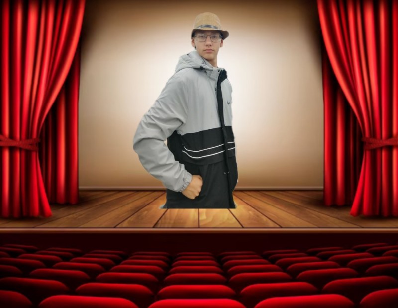 Create meme: theatre scene, the background is theatrical, theatre stage