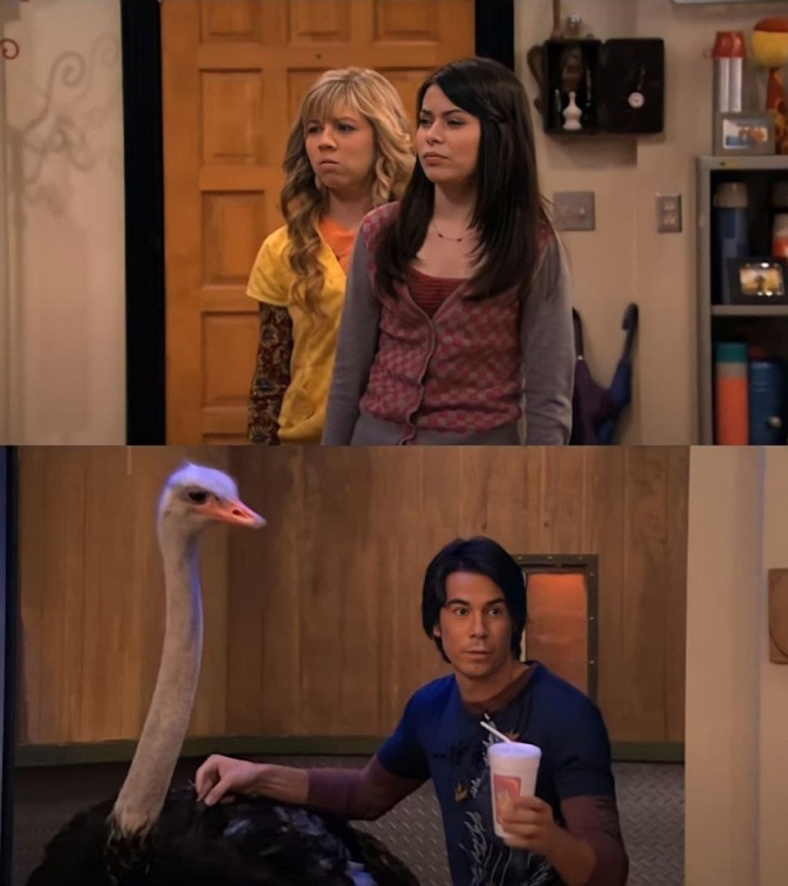 Создать мем: ай карли мем, whatcha got, icarly мем